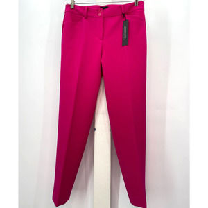 NWT Talbots Pants Pink Hampshire Relaxed Ankle Length Slim Leg 8 Stretch $109